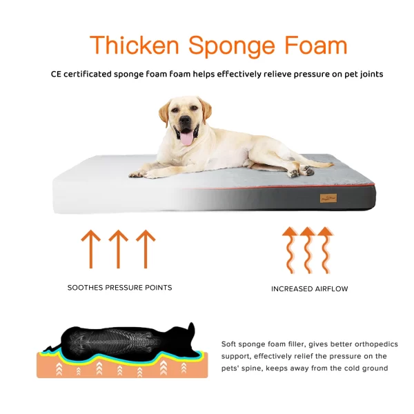 Memory Foam Pet Bed - Image 6