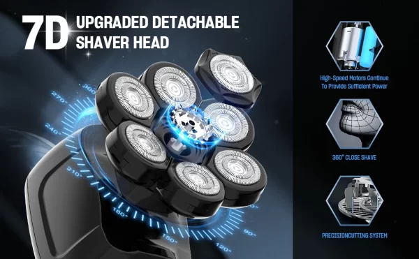 6-in-1 Electric Grooming Kit - Image 9