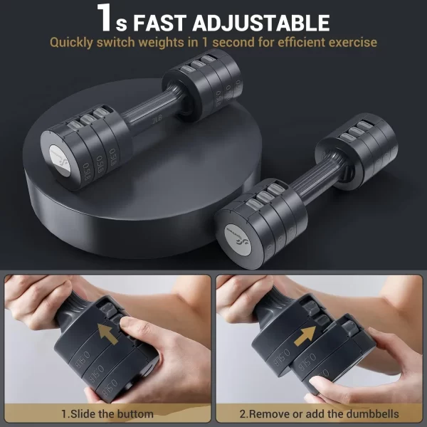 Adjustable Dumbbells - Image 2