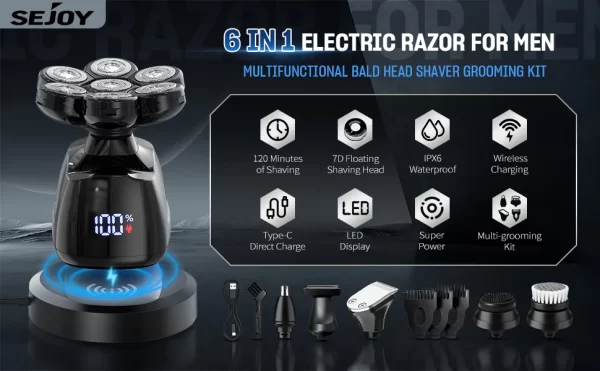 6-in-1 Electric Grooming Kit - Image 8