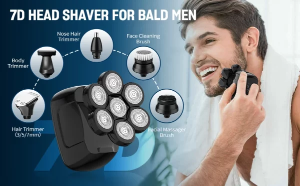 6-in-1 Electric Grooming Kit - Image 11